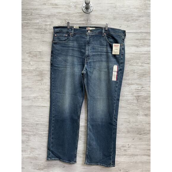 Levi's Other - Levis 42x30 Mens Jeans Blue Denim Relaxed Fit Straight Leg